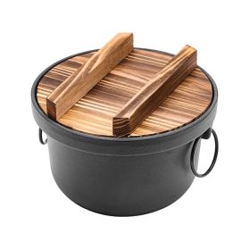 Multi-usage Cast Iron Pot for Outdoor Camping Grill(AMZ Shipping)